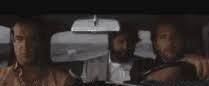 Three guys in a car